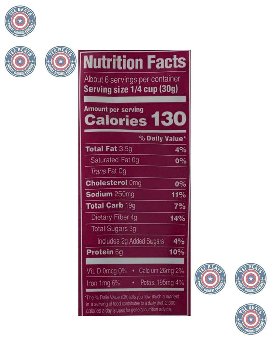 Saffron Road Korean BBQ Crunchy Chickpea Snack – Lunchbox Friendly Snack for Gluten Free Classrooms, 6oz Family Pack