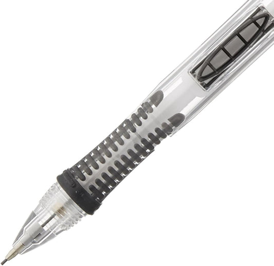 side-click lead advance mechanism on the barrel