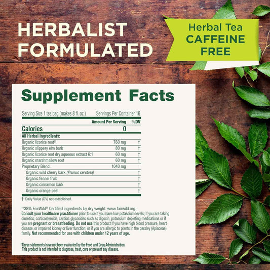 Traditional Medicinals Organic Throat Coat Tea – Focus-Ritual Herbal Brew for Long Workdays and Call Center Shifts