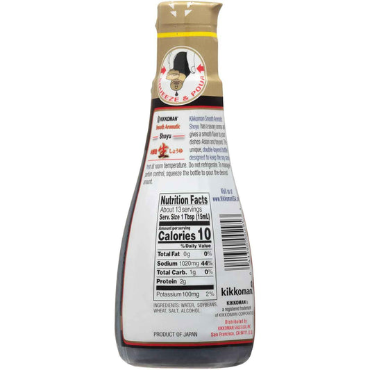Kikkoman Smooth Aromatic Soy Sauce – Thoughtful Birthday Gift for Foodie Moms and Home Cooks
