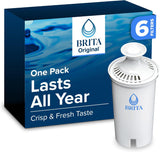 Brita Standard Water Filter 6-Pack – Thoughtful Housewarming Gift for New Homeowners and Renters