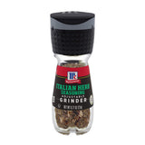 McCormick Italian Herb Seasoning Grinder – Decorative Kitchen Counterpiece for Farmhouse-Style Cooking Spaces
