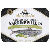 Brunswick Wild Caught Sardines in Olive Oil – Streamlined Pantry Staple for Clean Kitchens