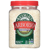 RiceSelect Arborio Rice for Italian Risotto, Premium Gluten-Free Pantry Gift for Housewarming and Hostess Presentation, 32-Ounce Jar