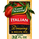Good Seasons Italian Recipe Seasoning Mix – Calorie-Conscious Pantry Staple for Meal Prep and Wellness Routines, 4 ct