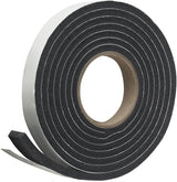 Frost King R338H Self-Stick Rubber Foam Seal in Matte Black, Blends Seamlessly with Modern Trim and Uncluttered Interiors