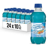 Hawaiian Punch 10oz Bottles 24 Pack – Low Calorie Vitamin C Drink for Mindful Afternoon Snacking and Hydration Routines