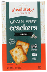 Absolutely Gluten Free Crackers – Simple Three Ingredient Cracker for Clean Pantry, Original 4.4 oz