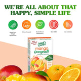 True Citrus Mango Orangeade Drink Mix Packets - Office Desk Hydration for Busy Workday Focus