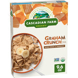 Cascadian Farm Organic Graham Crunch Cereal – Organic Breakfast Bowl for Alpha-Gal Friendly Comfort Food Routines