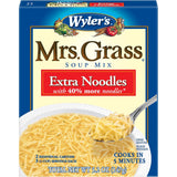 Wyler's Mrs. Grass Extra Noodles Soup Mix – Versatile Pantry Staple for Quick Family Meals