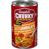 Campbell's Chunky Jambalaya with Chicken & Sausage – Filling Work Cafeteria Lunch, Single-Serve Ready Can