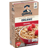 Quaker Instant Oatmeal Cranberry Almond – Fast Office Breakfast for Focused Workdays, 10g Protein Single-Serve Packets