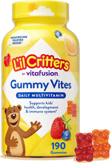 L'il Critters Gummy Vites – Daily Multivitamin for Kids Ages 2+, Pediatrician-Recommended Toddler Immune Support