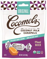 Cocomels Original Coconut Caramels – Plant-Based Dessert for a Guilt-Free Nighttime Wind-Down, 3.5 oz Pouch
