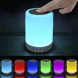 Elecstars 3-in-1 Night Light Bluetooth Speaker - Unique Housewarming Gift for Men and Women, Waterproof LED Lamp with Speakerphone for Patio and Bedroom
