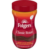 Folgers Classic Roast Instant Coffee – RV and Hotel Room Coffee for Any Hot Water Source