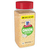 McCormick Minced Onion, 6.37 oz – Weeknight Pantry Staple for Home Cooking, No-Chop Substitute for Fresh Onions