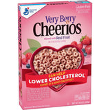 Very Berry Cheerios Gluten Free Cereal 18.6 oz Family Size – Portable Trail-Mix Base for Camping and Hiking Snacks