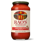 Rao's Homemade Arrabbiata Sauce – Clean-Ingredient Spicy Sauce for Keto and Low-Carb Meal Prep