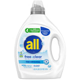 all free clear Concentrated Laundry Detergent for Sensitive Skin – Hypoallergenic Unscented Wash for Calm Bedtime Rituals and Restful Sleep