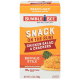 Bumble Bee Snack on the Run Chicken Salad Kit – Shelf-Stable Lunch for Bike Paths and Road Trips, No Refrigeration Needed