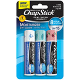 ChapStick Moisturizer 2-in-1 Lipcare SPF 15 – Soothing Aloe Lip Balm for a Calming Self-Care Ritual