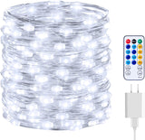 Aurora Glow 200 LED String Lights – Thoughtful Birthday Gift for Women and Mom, Pre-Installed USB and Ready to Gift