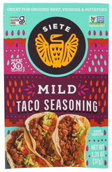 Siete Mild Taco Seasoning Mix – Family Friendly Taco Night Seasoning for Picky Eaters