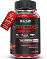 ORPHIC NUTRITION Apple Cider Vinegar Gummies – Daily Wind-Down Ritual for Gut Health and Mindful Detox Support