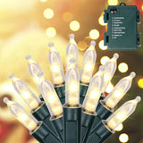 Blissun Fairy Lights – Thoughtful Birthday Gift for Her, Battery String Lights for Bedroom & Cozy Home Decor, 2 Pack