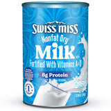 Swiss Miss Nonfat Dry Milk Powder – Long-Lasting Emergency Pantry Supply for Winter Storm and Power Outage Backup