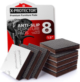 X-PROTECTOR Non Slip Furniture Pads – Nursery Safe Furniture Grippers, Stops Dresser Sliding
