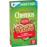 Apple Cinnamon Cheerios, Thoughtful Gluten Free Heart Healthy Gift Basket Staple, Family Size Breakfast Box