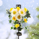 Starryfill Angel Solar Stake Light – Weatherproof Garden and Lawn Decor, 40.5" Bronze Finish