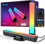 Govee Smart LED Light Bars for Home Office, Eye-Friendly Bias Lighting Behind Monitor with App Scheduling and Voice Control