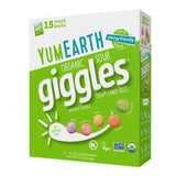 YumEarth Organic Giggles Chewy Candy – Nursery and Playdate Snack for Children, No Artificial Dyes Vegan Candy Pack