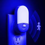 L LOHAS LED Motion Sensor Night Light – Flameless Plug-in Safety Light for Hallways and Stairways, Auto Shutoff 0.6W