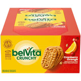belVita Cranberry Orange Breakfast Biscuits – Simple Pantry Staple for Zero-Prep Mornings, 8 Packs of 4 Bars