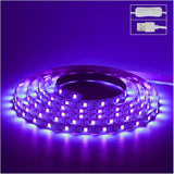 6.6ft Black Light LED Strip Kit – Birthday Gift for Teens, USB UV Light for Bedroom Glow