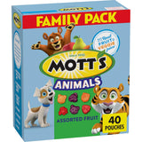 Mott's Halloween Fruit Snacks Gift Box – Festive Assorted Goody Bag Snack for Neighbors and Trick or Treaters, 40 Ct