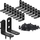 FATLODA L Bracket Kit – Furniture Safety Hardware for Securing Bookcases to the Wall in Kids' Rooms