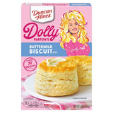 Duncan Hines Dolly Parton's Buttermilk Biscuit Mix, 16 oz. – Oven-Baked Kid Friendly Baking Project for Weekend Mornings