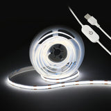 LuminStyle COB LED Strip Light – Cozy Bedroom Accent Lighting for Living Room Aesthetic and Ambient Home Decor