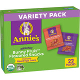 Annie's Organic Bunny Fruit Snacks – Trunk-or-Treat Allergy-Friendly Treat for Outdoor Fall Events, 22 ct