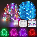 Fairy Lights Cool to Touch – Safe Kids Bedroom Night Light Alternative, Battery Operated String Lights with Timer