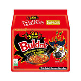Samyang Buldak 2X Spicy Ramen – Lightweight 5-Pack for Camping and Road Trip Dinners