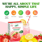 True Citrus True Lemon Strawberry Lemonade Water Enhancer – Portable Hydration for Camping and Travel