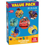 Disney Pixar Fruit Flavored Snacks – Better for You Gummy Treats for Mindful Snacking, No Artificial Colors Pouches, 17.6 oz
