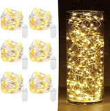 Lumoonos Fairy Lights – Flameless Bedside Lighting Safe for Kids, Pets, and Restless Sleepers